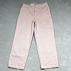 Madewell Jeans Womens Size 29 Light Pink Denim High Rise Classic Straight Pocket